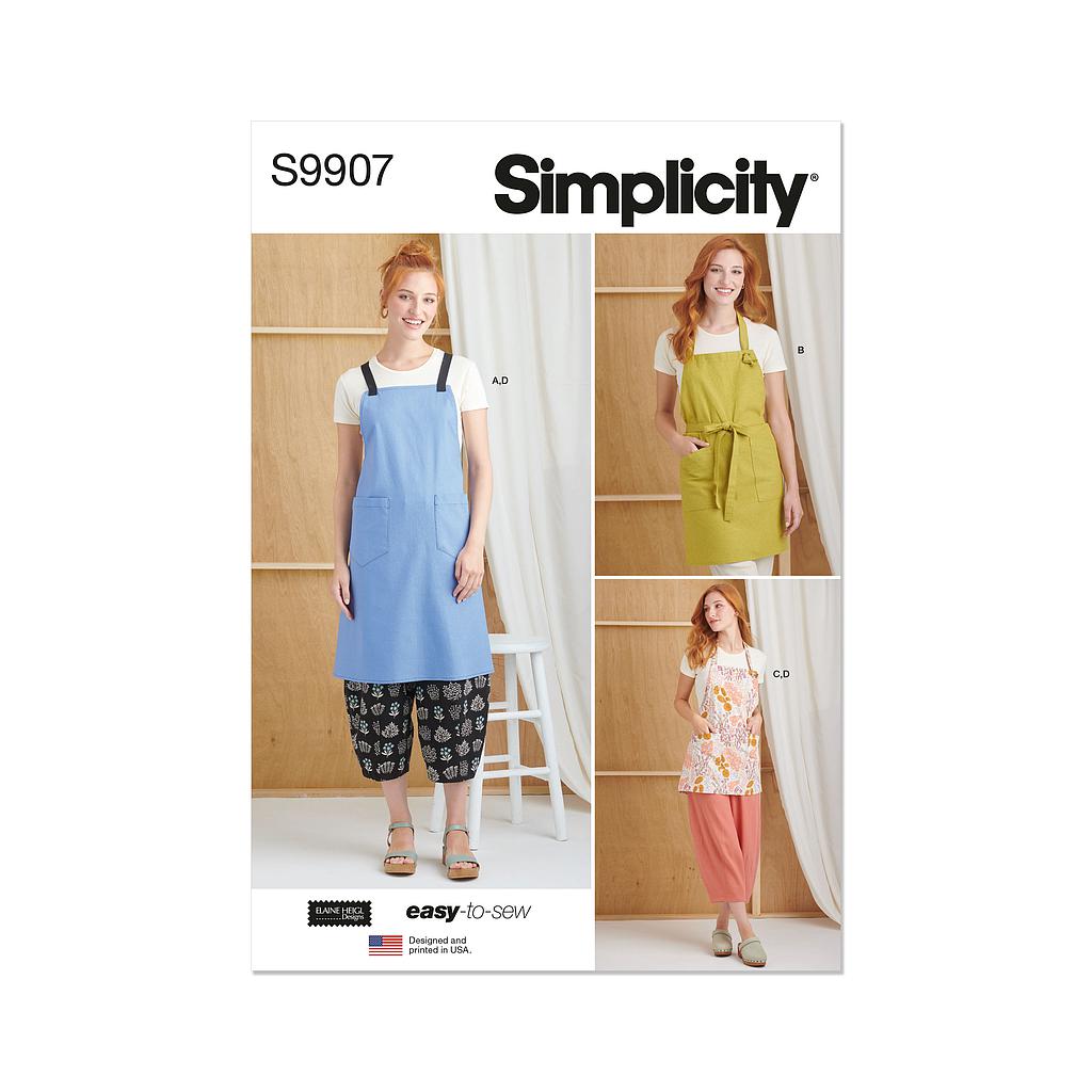 Patron Simplicity 9907 - Tabliers et pantalons