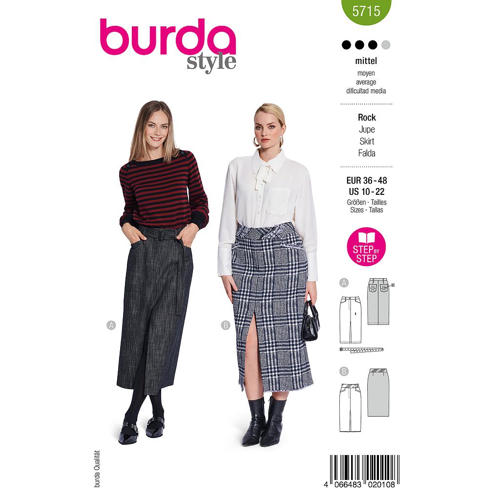 [B5715] Patron Burda 5715 - Juoe
