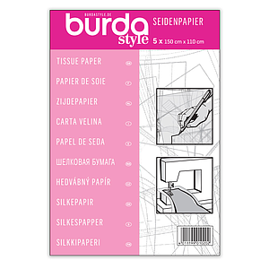 Papier de soie Burda (pour recopier les patrons) - 5 x 150/110 - 