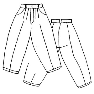 Patron Frégoli 405 - Pantalon à pinces adolescent 12 à 16 ans