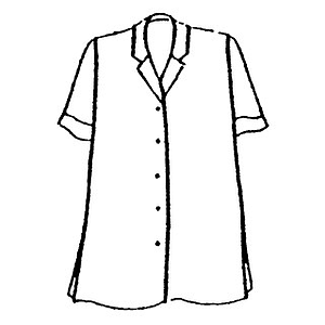 Patron Frégoli N°955 Camisa larga T. : 36-50 