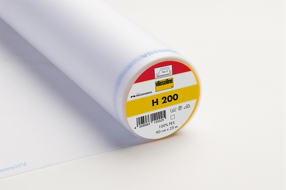[53615913] H 200 Entoilage léger thermoadhésif - blanc - 25m x 90cm