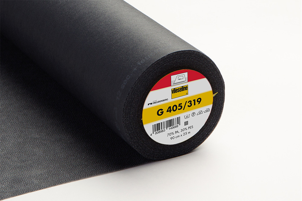 [53615906] G 405 Entoilage thermocollant souple - anthracite - 90cm x 25m