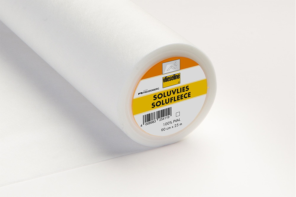 [53615945] Vlieseline - Soluvlies - Hydrosoluble - 25m x 90cm