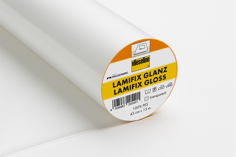 Lamifix® Gloss Entoilage thermocollant transparent - 45cm x 15m