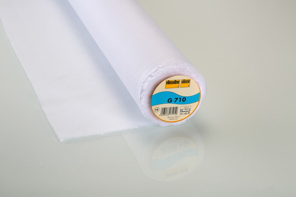 [53391582] G 710 Entoilage tissé 90 cm x 25 m - blanc