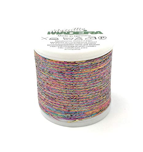 Bobine de fil tricot METALLIC n°120 : 1000m : 370 Multicolour