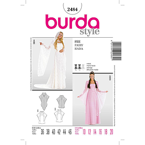 Patrón Nº2484 Burda Histórica: Hada