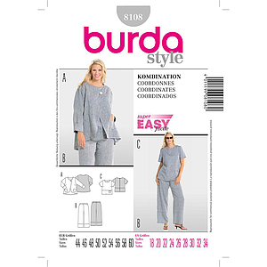 Patrón Nº8108 Burda Style: Coordinados