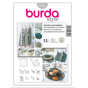 Patron Burda Creative 8125 Accessoires pour la cuisine