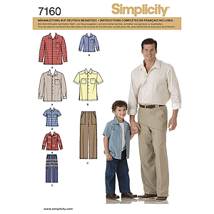 Patron Simplicity 4760 pantalon et chemise