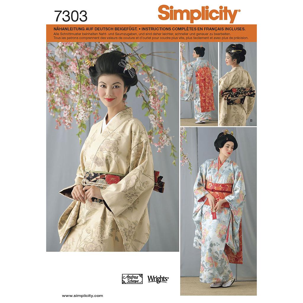 Patron Simplicity 4080 costume chinois #