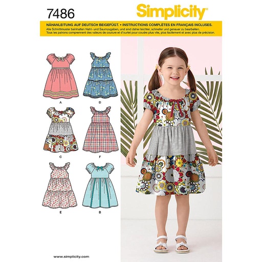 [S2377.A-(S7486)] Patron Simplicity 2377 Robe