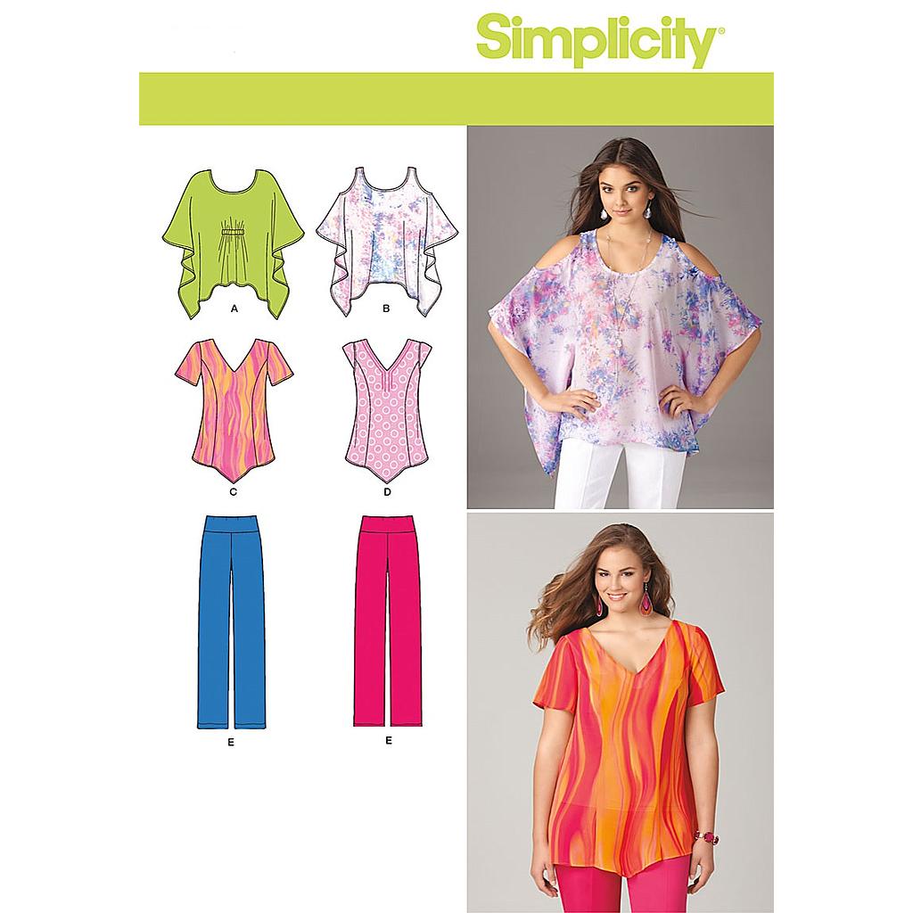Patron Simplicity 7704 Ensemble femme#