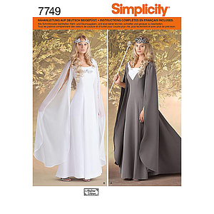 Patron Simplicity 1551 - Déguisement Costume historique 