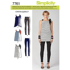 Patrón N°7761.H5 Simplicity : Conjunto Mujer