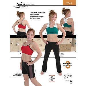 Patron Jalie 2563 Cuissard et haut sport#