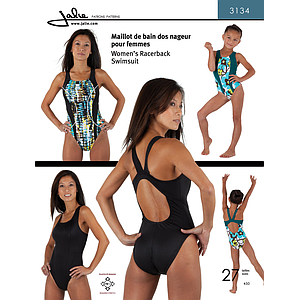 Patron Jalie 3134 Maillot dos nageur pour femmes