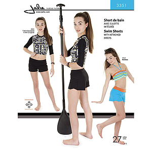 Patrón Jalie 3351 Short de baño