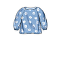 Patron Simplicity 9460 - Robe, haut et pantalon pour tout-petits et enfants du 6 mois au 8 ans