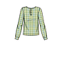 Patron Simplicity 9455 - Pantalon et haut en tricot pour femme, homme et enfant du 4 au 16 ans et du XS au XL