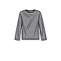 Patron Simplicity 9394 - Sweats à capuche, pantalons et hauts en tricot surdimensionnés pour garçons et filles du 4 au 14 ans