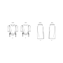 Patron New Look 6782 - Haut et Jupe en Tricot pour Jeunes Femmes
