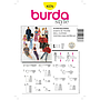 Patron Burda 8576 - Vêtements de poupée style Barbie 
