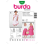 Patrón Nº9702 Burda Kids: Vestido y chaqueta