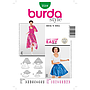 Patrón Nº2518 Burda Carnaval: Falda