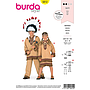 Patron Burda Carnaval 5812 - Déguisement Costume indien enfant