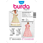 Patron Burda 7466 - Déguisement Historique Robe style Louis - Philippe #