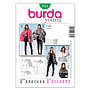 Patrón Nº7313 Burda: Capa