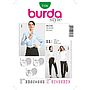 Patrón Nº7136 Burda: Blusa