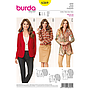 Patron Burda 6569 Veste