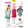 Patrón Burda 9380 Kids Vestido