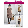 Patrón Simplicity 7933.D5 Vestido Mujer