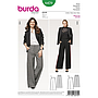 Patron Burda 6470 Pantalones