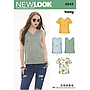 Patrón New Look 6543 Blusa mujer