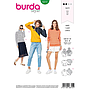 Patron Burda 6315 - Sweat pour femmes de 36 à 46