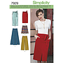 Patron Simplicity 8175 Jupes et pantalon femmes #