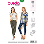Patrón Burda 6326 - Camisa para mujeres del 34 al 44