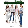 Patron Simplicity 7069 Haut femme du 34 au 50