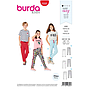 Patron Burda 9300 Pantalon de jogging enfant à coulisse élastique - de 7 à 14/16 ans