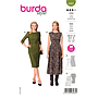 Patron Burda 6083- Robe festive à jupe ample / robe fourreau en dentelle du 36 au 46
