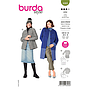 Patron Burda 6069- Manteau, veste – poches plaquées – surchemise du 36 au 46