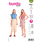 Patron Burda 6000 - Jupe étroite avec fente et poches appliquées du 36 au 46 (FR)#