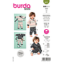 Patron Burda 9257 - Ensemble Pantalon et Veste bébé de 62 à 92 cm