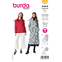 Patron Burda 5984 - Veste caban & trench-coat entièrement doublés du 36 au 46 (FR)