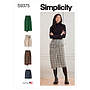 Patron Simplicity 9375 - Jupes pour femme du 34 au 52 FR